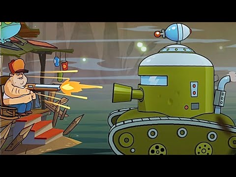 Видео: Swamp Attack БИТВА С БОССОМ ТАНКОМ #27 АТАКА НА БОЛОТЕ