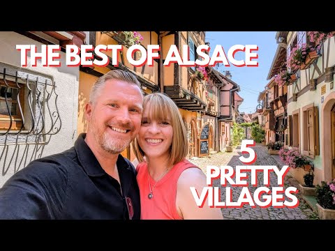 Видео: Мы посещаем 5 самых красивых деревень Франции | Эльзас