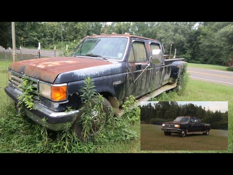 Видео: Спасение отцовского F350 1989 года после нескольких лет простоя