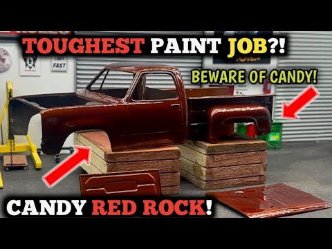 Видео: Спасаем НЕУДАЧНУЮ покраску Candy! Бонус: РЕАЛИСТИЧНАЯ текстура дерева: MPC 77 Dodge Warlock, часть 1