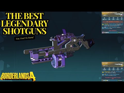 Видео: Borderlands 4 — 5 ЛЕГЕНДАРНЫХ дробовиков, которые вам НУЖНЫ прямо сейчас!