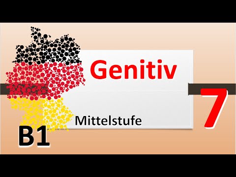 Видео: B1.  Генитив в немецком. Genitiv. Krankenmeldung. Нужен Генитив или Датив. Предлоги Генитива