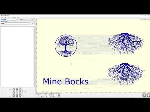 Видео: Создатель коробок LaserGRBL с использованием InkScape