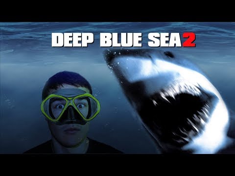 Видео: Треш Обзор Фильма Глубокое Синее Море 2