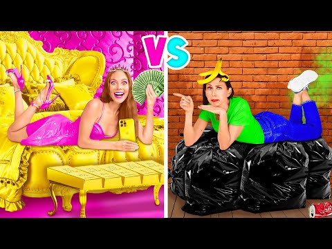 Видео: Богатые студенты vs Бедные студенты | Лайфхаки для Родителей от Fun Teen