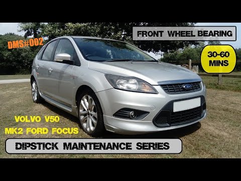 Видео: Серия обслуживания щупа — передний ступичный подшипник Ford Focus Mk2 (Volvo V50) DMS#002