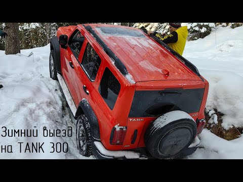 Видео: Последний зимний выезд на TANK 300 в этом сезоне.  Лёгкие броды.