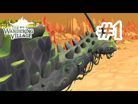 Видео: The Wandering Village прохождение/выживание #1 Дистанция: 128 км.