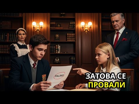 Видео: Синът на милиардера се проваляше на всеки изпит—докато дъщерята на слугинята не му показа една тайна