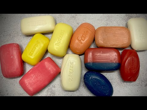 Видео: Dry soap cutting ❤️💙🤍🧡🤍🩷🤍💛🤍/ Резка двухцветных мал / ASMR