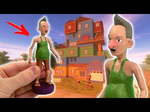 Видео: ЛЕПИМ ЗЛОГО СОСЕДА из игры ANGRY NEIGHBOR