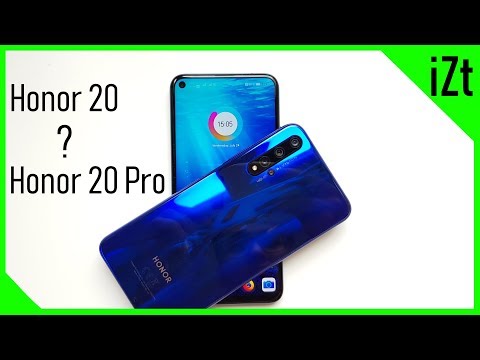 Видео: Honor 20 или Honor 20 Pro? Сравнение камер