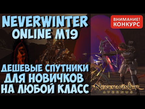 Видео: Дешевые Спутники Для Новичков | Neverwinter Online | M19