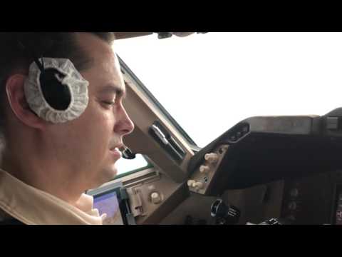 Видео: Заход и посадка в Сиэттле / Approach and landing at Seattle