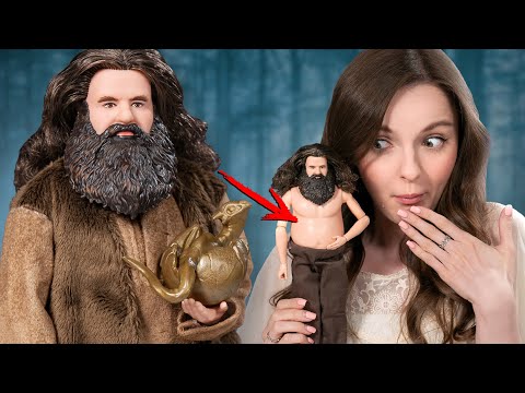 Видео: КУКЛА С ПУЗОМ И БОРОДОЙ?! Обзор Rubeus Hagrid Harry Potter от Mattel