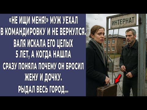 Видео: Муж не вернулся из командировки. Валя искала его 5 лет, нашла и тогда поняла почему он не вернулся…