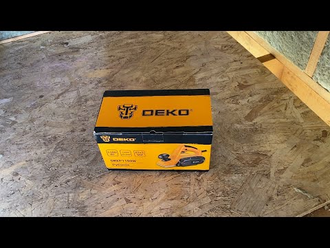 Видео: Рубанок DEKO DKEP1100W / Обзор / Испытания