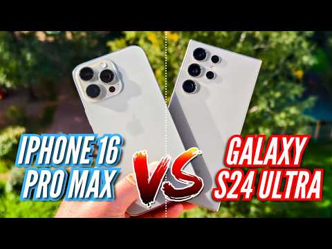 Видео: ПЕРВОЕ СРАВНЕНИЕ. IPHONE 16 PRO MAX vs GALAXY S24 ULTRA
