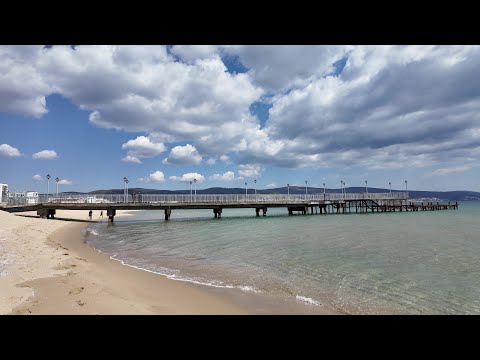 Видео: Пешком по Солнечному Берегу, Болгария, апрель 2025 / Sunny Beach, Bulgaria