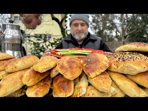 Видео: ТУРЕЦКИЙ БОРЕК 🥖 Рецепт простого и вкусного пирога❗ старая деревенская кухня 👨‍🍳 ASMR