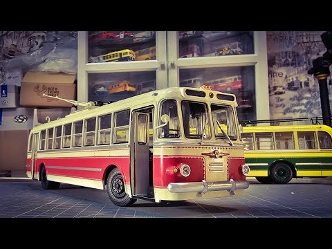 Видео: ТБУ-1 1:43 Наши автобусы No71 / Modimio