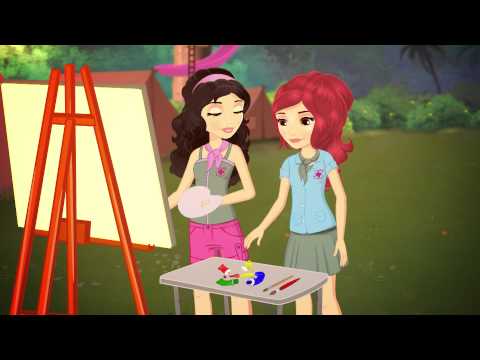 Видео: LEGO® Friends - Webisode 14 - Портрет Тони