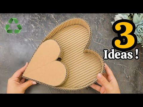 Видео: Из картона в сокровище: 😱💸 3 современные идеи декора с минимальными затратами!