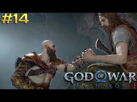 Видео: Тюр спас нас из бассейна с водоворотом ➤ God of War: Ragnarök #14