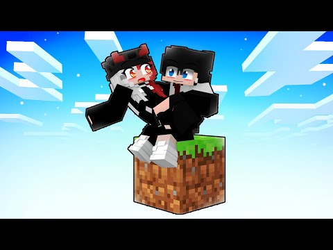 Видео: 😱 Майнкрафт но ОДИН БЛОК Ангел-Демона с Человеком!