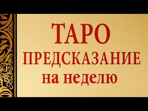 Видео: Таро предсказание на неделю. Какую дорогу откроет судьба. 