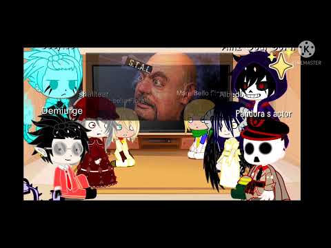 Видео: 💀🦴///реакция Оверлорд на 12минут///💀🦴_нора_