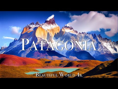 Видео: Patagonia 4K Nature Relaxation Film - Красивая расслабляющая музыка - природная пейзаж