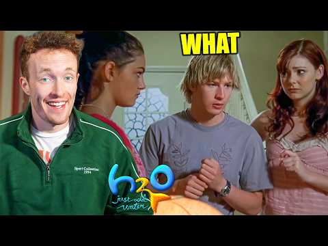 Видео: Взрослый мужчина смотрит «H2O: Просто добавь воды, и это безумие!»