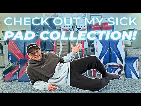 Видео: Самая большая коллекция вратарских щитков в BHL