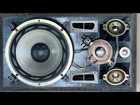 Видео: SONY SS-VX700 4-полосная акустическая система Техническое обслуживание Разборка Осмотр ТЕСТ