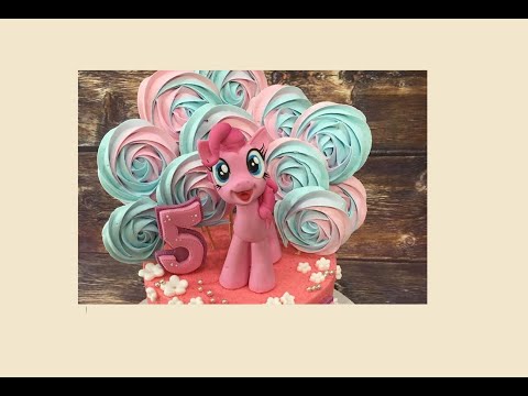Видео: как слепить маленькую пони на торт из мастики / MY LITTLE PONY Cake Tutorial