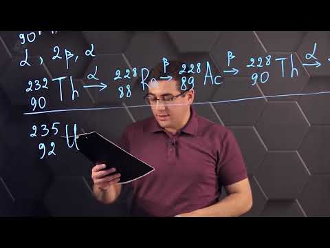 Видео: Естественная радиоактивность. Практическая часть. 11 класс.