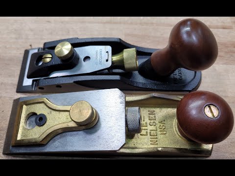 Видео: РОСКОШНЫЙ ИНСТРУМЕНТ = № 97 Столярный обрезной/стамесочный рубанок Veritas против Lie Nielsen. Об...