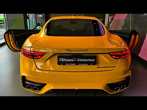 Видео: Maserati GranTurismo Trofeo 2024 года — ультра-экзотический роскошный спортивный автомобиль!