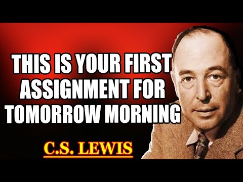 Видео: Избранные, Бог говорит: сделайте это завтра утром — ваше срочное задание | К. С. Льюис, 2025