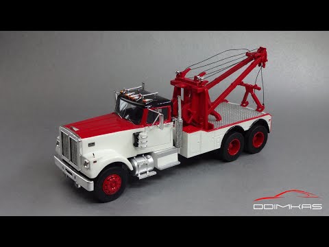 Видео: White Road Boss Tow Truck 1977 | NEO Scale Models | Масштабные модели грузовых автомобилей 1:43