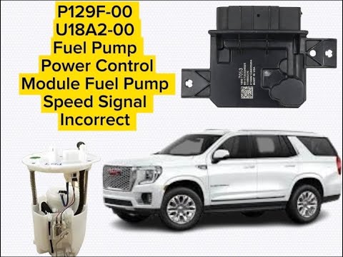 Видео: Модуль управления питанием топливного насоса P129F-00, неверный сигнал скорости топливного насоса...