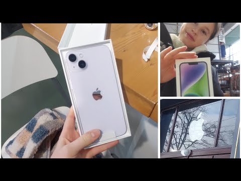 Видео: Купила iPhone 14 Plus/влог/распаковка💕