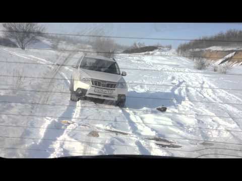 Видео: Outlander XL and Forester offroad в снегу