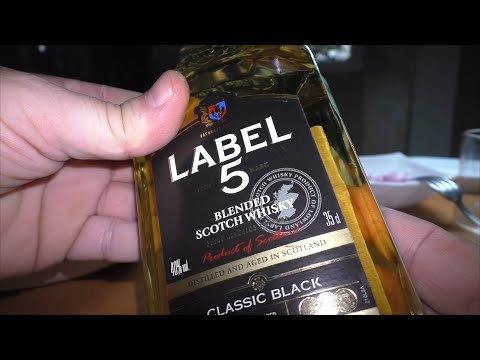 Видео: виски LABEL 5 дегустация одним дублем