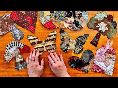 Видео: Используйте ОБРЕЗКИ ТКАНИ для создания потрясающих проектов!