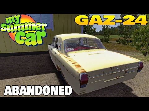 Видео: НАШЕЛ БРОШЕННУЮ 24 ВОЛГУ БЕЗ КОЛЁС,ЗАВЁЛ И ПОЕХАЛ  I My Summer Car