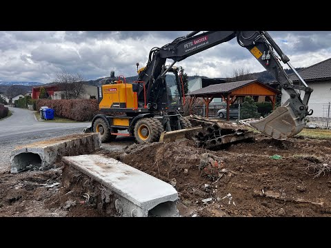 Видео: Снос старого панельного участка и снос большого фундамента