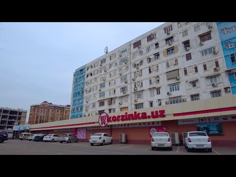 Видео: Юнусабадский район. Кварталы 14 и 15. Улица Ахмада Дониша.