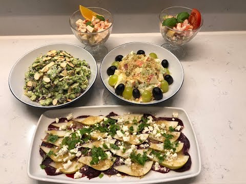 Видео: 5 БЫСТРЫХ И ВКУСНЫХ САЛАТОВ К НОВОГОДНЕМУ СТОЛУ🌺 5 EASY SALAD RECIPES 🌺 @Amond